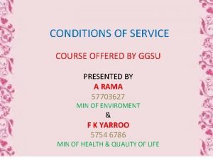 Ggsu mauritius