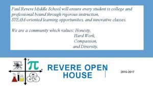 Revere high school bell schedule