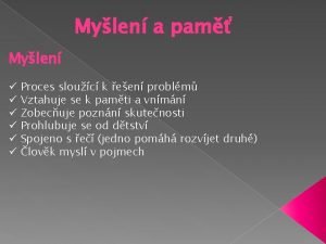 Mylen a pam Mylen Proces slouc k een