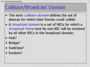 Collision domain nedir
