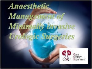 Eswl anesthesia considerations