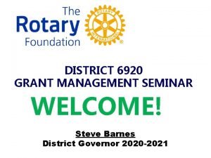 Rotary district 6920