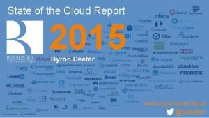 Bvp state of the cloud