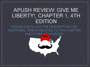 Apush give me liberty chapter 2