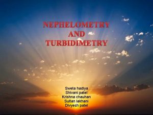 Nephelometry