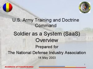 U S Army Training and Doctrine Command Soldier