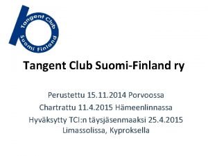 Tangent club