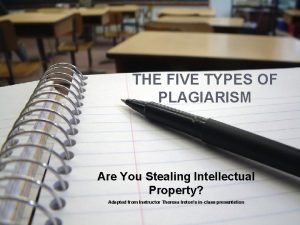 Accidental plagiarism examples