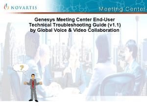 Genesys meeting center