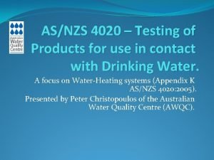 As/nzs 4020