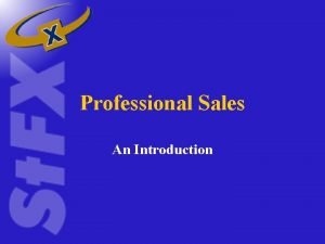 Professional Sales An Introduction Traditional Marketing Mix Product