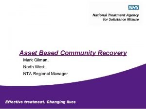 North west recovery communities