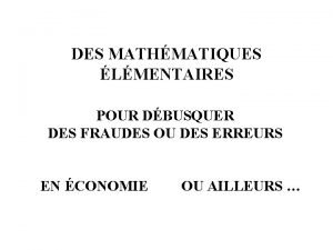 Loi des nombres anormaux