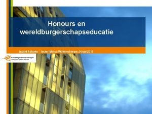 Ingrid schutte