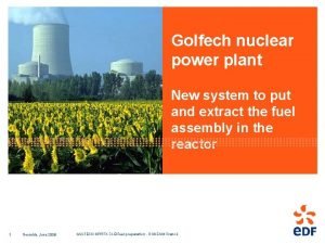 Golfech nuclear power plant