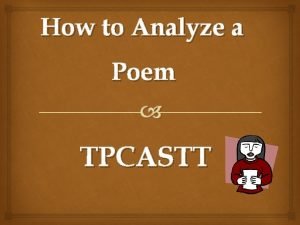 Analyze a poem generator