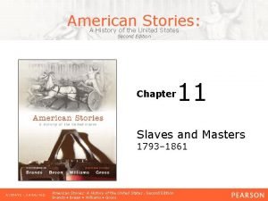 American Stories A History of the United States