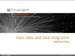 Eap data lake