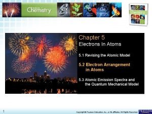 Chapter 5 arrangement of electrons