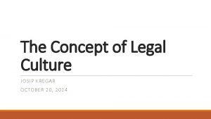 Legal culture adalah