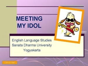 Sanata in english Sanata in english