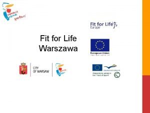 Fit for Life Warszawa Projekt Fit for Life