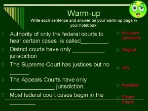 How cases reach the supreme court worksheet answers