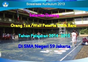 Pengertian sosialisasi kurikulum Pengertian sosialisasi kurikulum