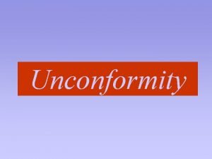 Angular unconformity