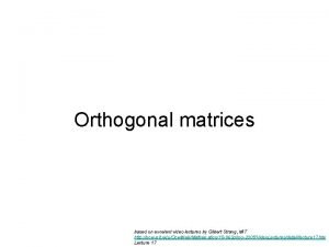 Orthonormal basis definition