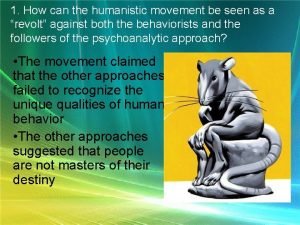Humanistic movement Humanistic movement