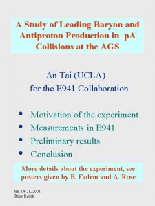 A Study of Leading Baryon and Antiproton Production