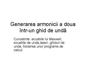 Ghid de unda