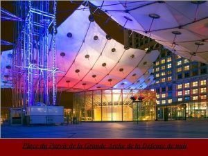 Place du Parvis de la Grande Arche de