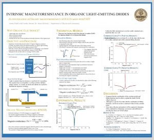 INTRINSIC MAGNETORESISTANCE IN ORGANIC LIGHTEMITTING DIODES AN INVESTIGATION