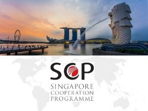 Overview SCP Calendar SCP and the SDGs SouthSouth