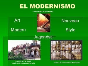 Concepto del modernismo