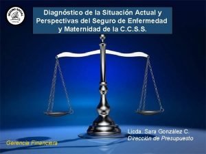 Diagnstico de la Situacin Actual y Perspectivas del