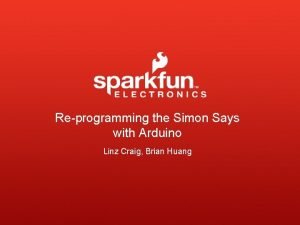 Arduino simon says