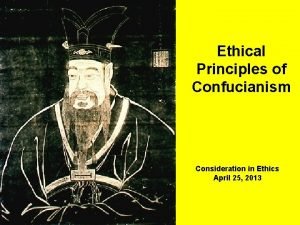 Principles of confucianism