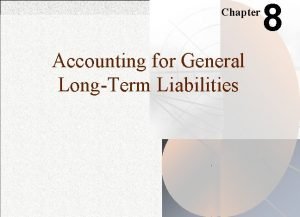 Accounting for serial bonds
