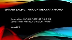 Vpp audit