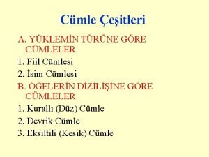 Bağlı cümle nedir