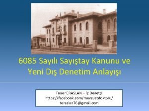 6085 sayılı kanun