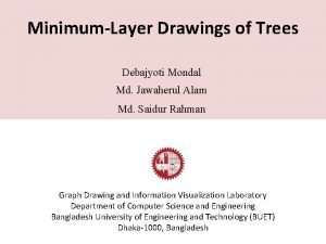 MinimumLayer Drawings of Trees Debajyoti Mondal Md Jawaherul