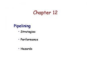 Timing diagram for instruction pipeline operation