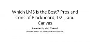 Canvas lms pros and cons