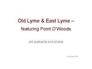 Point of woods old lyme ct