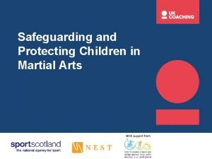 Safeguarding and Protecting Children in Martial Arts With