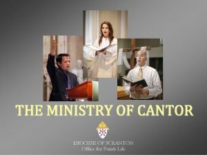 Cantor at mass